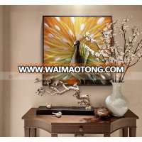 Peacock Metal Art Paintings  Animals Wall  Picture Home Decor for Home Living Bedroom Office Decoration